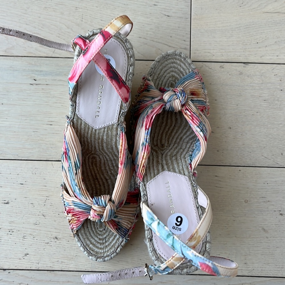 Loeffler Randall floral twist espadrilles - Picture 3 of 5